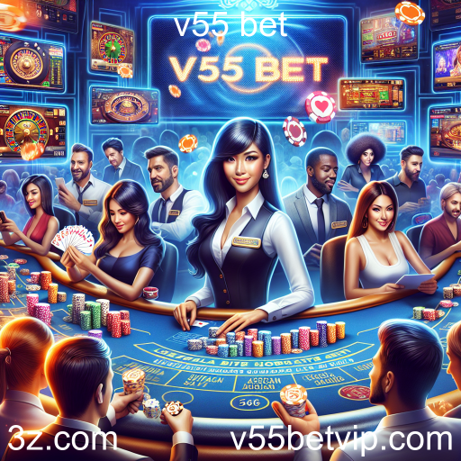Cassino Vivo na V55 Bet: A Revolução do Jogo Online